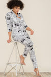 Newsprint Pants Sets