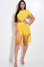 Summer Chill Biker Short Sets