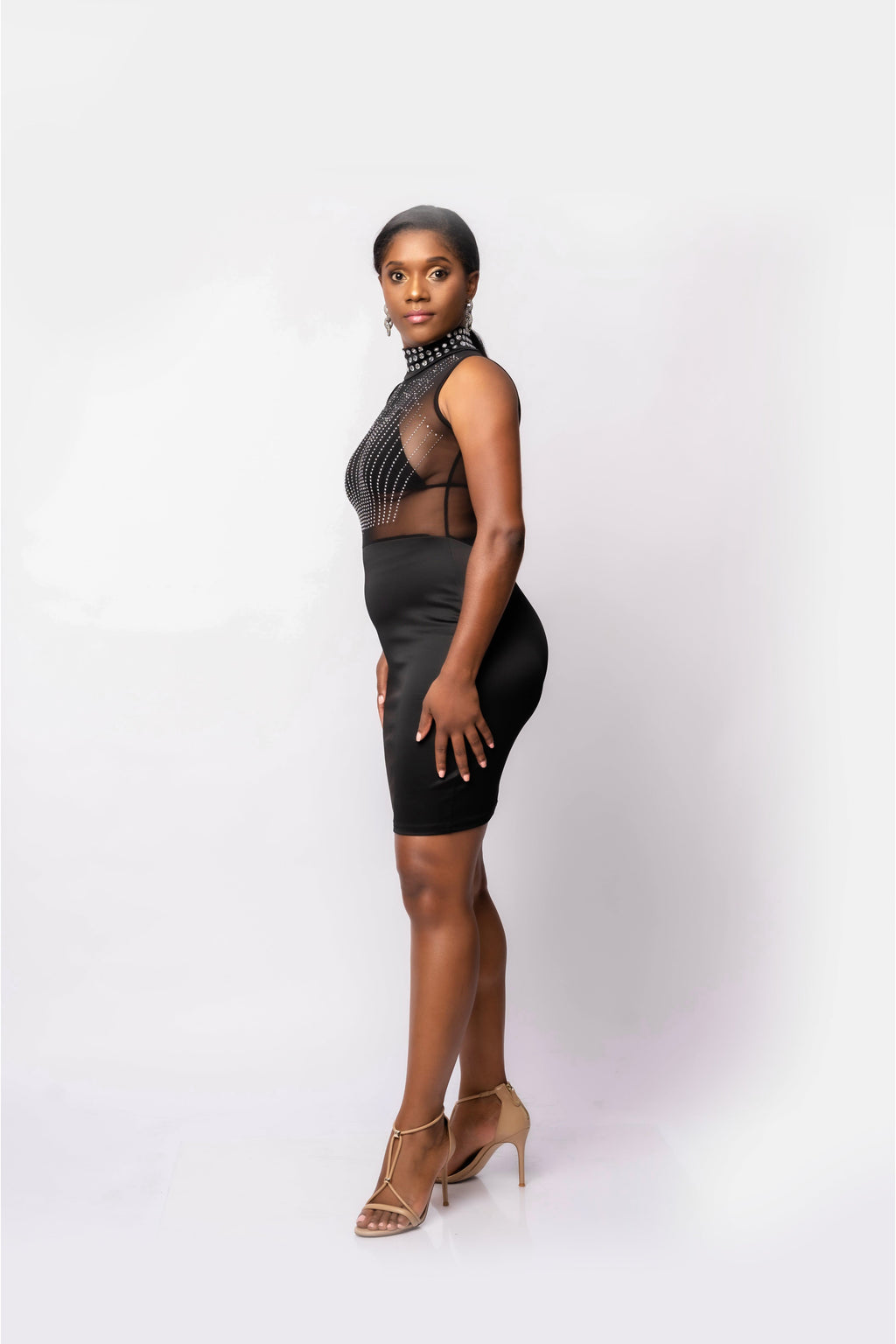 Diamond Black Dress
